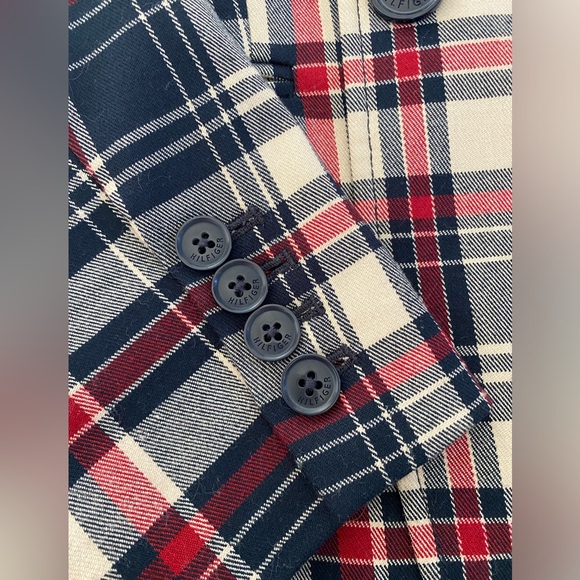 Tommy Hilfiger Women’s Plaid Blazer/Jacket - Picture 9 of 11